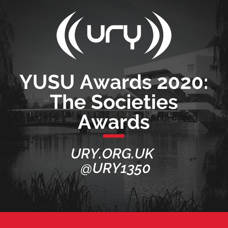 YUSU Awards 2020: The Societies Awards Logo