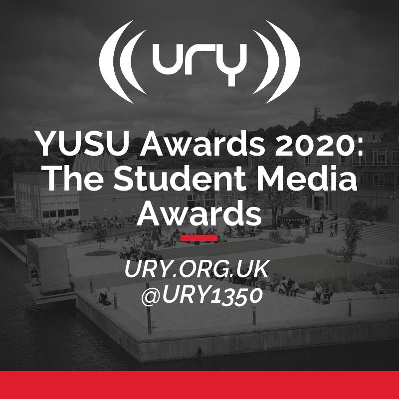YUSU Awards 2020: The Student Media Awards Logo
