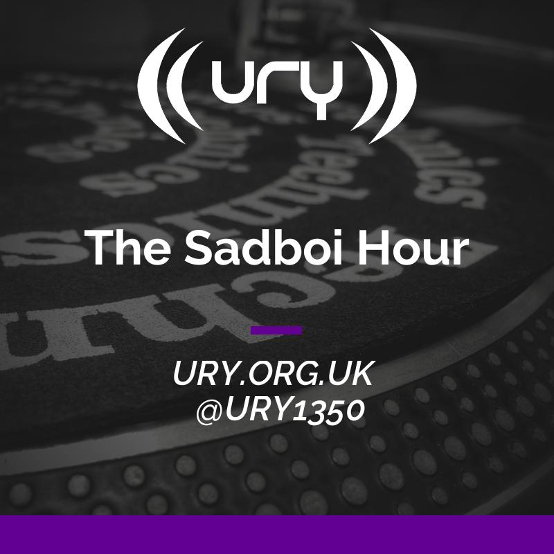 The Sadboi Hour logo.