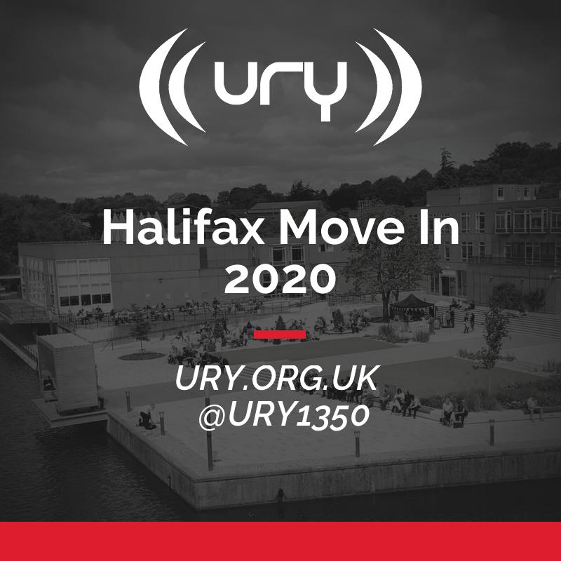 URY Welcome Week 2020: Halifax College Move In Logo