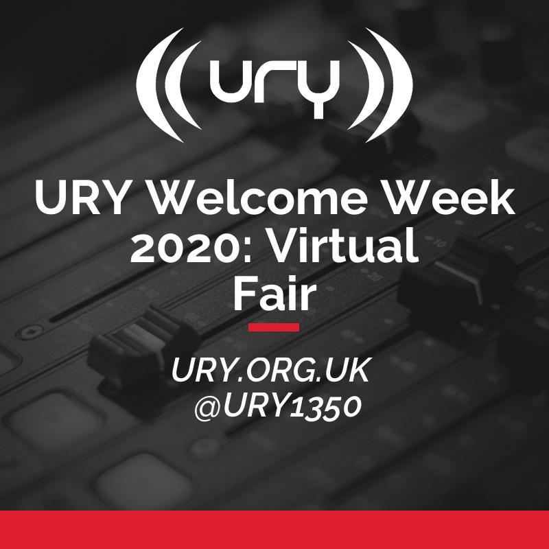 URY Welcome Week 2020: Virtual Fair Logo