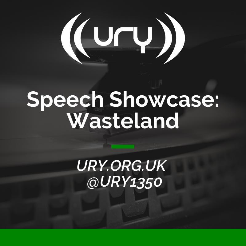 Speech Showcase: Wasteland Logo