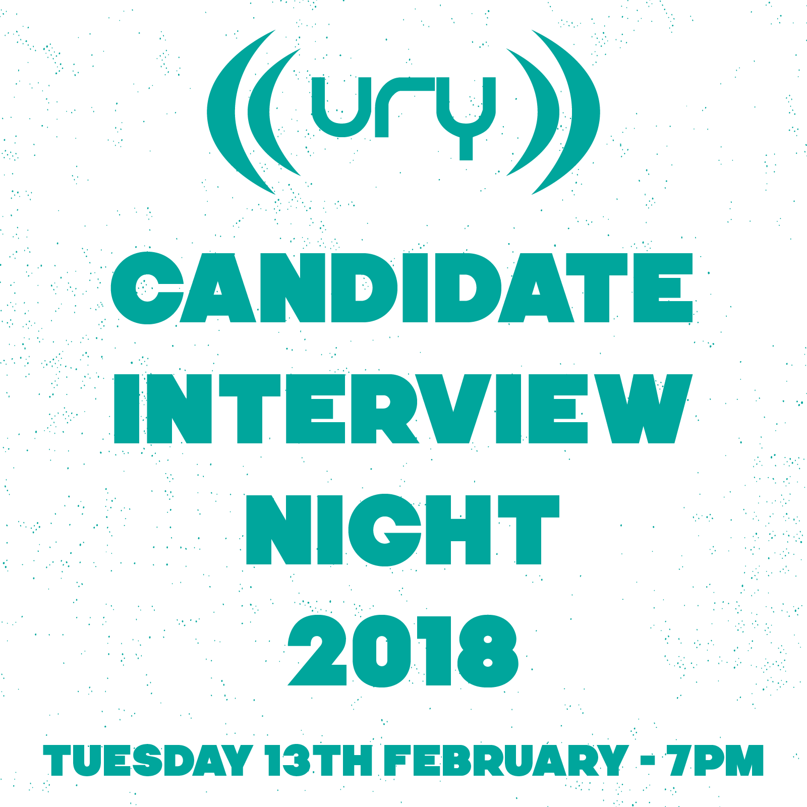 YUSU Elections 2018: Candidate Interview Night Logo