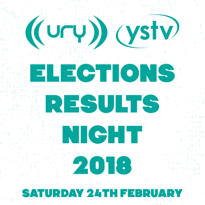 YUSU Elections 2018: Election Results Night Logo