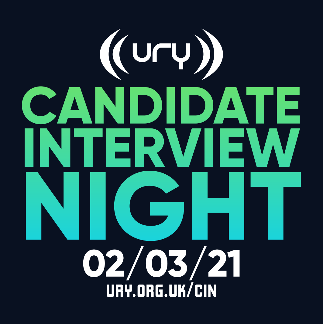 YUSU Elections 2021: Candidate Interview Night Logo