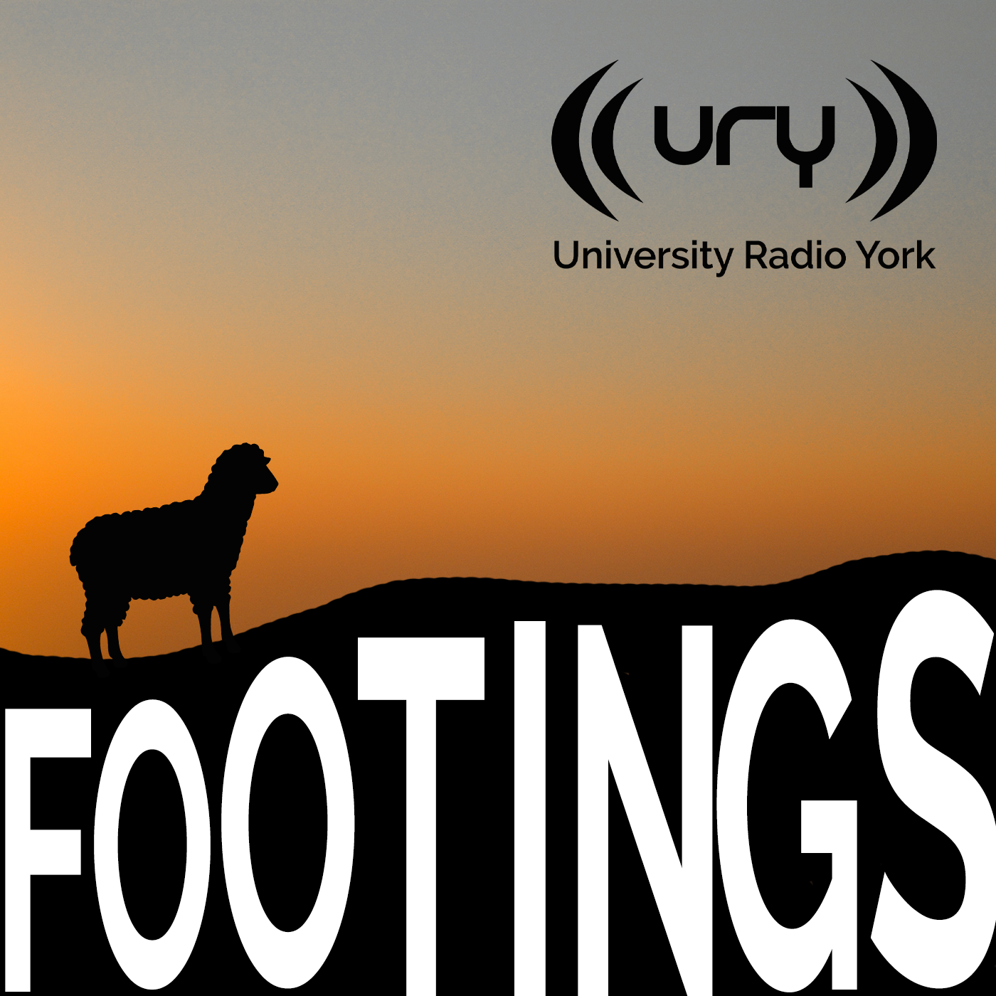 Speech Showcase: Footings logo.