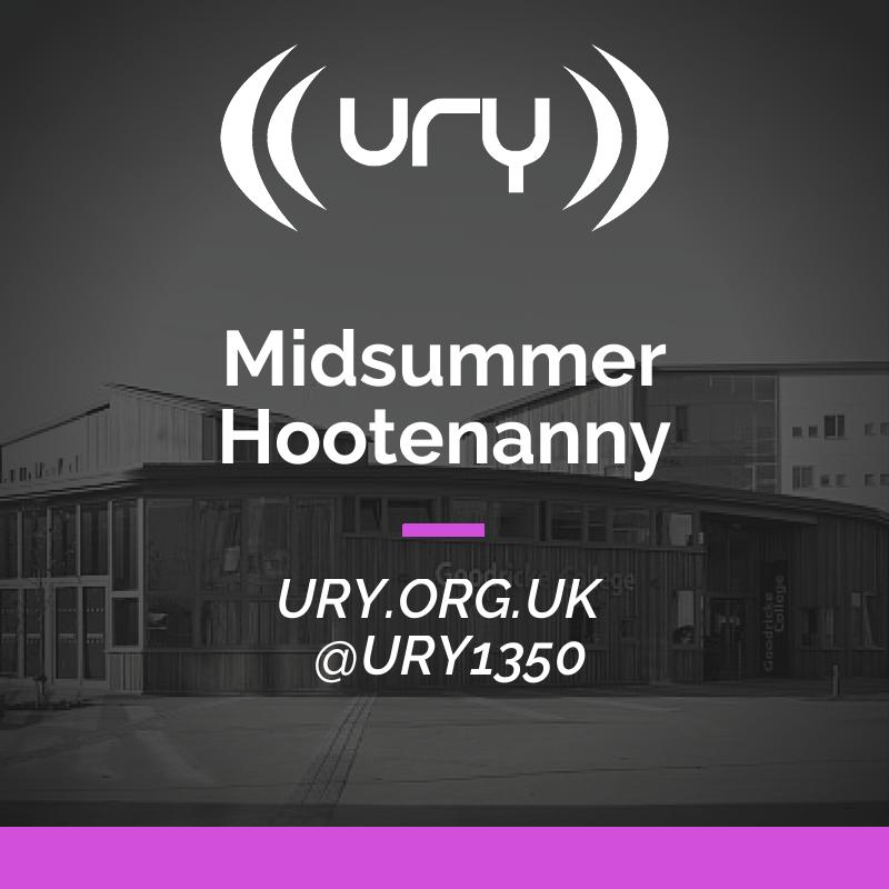 Alumni Shows: Midsummer Hootenanny logo.
