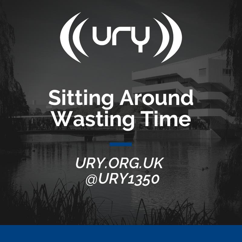 Sitting Around Wasting Time Logo