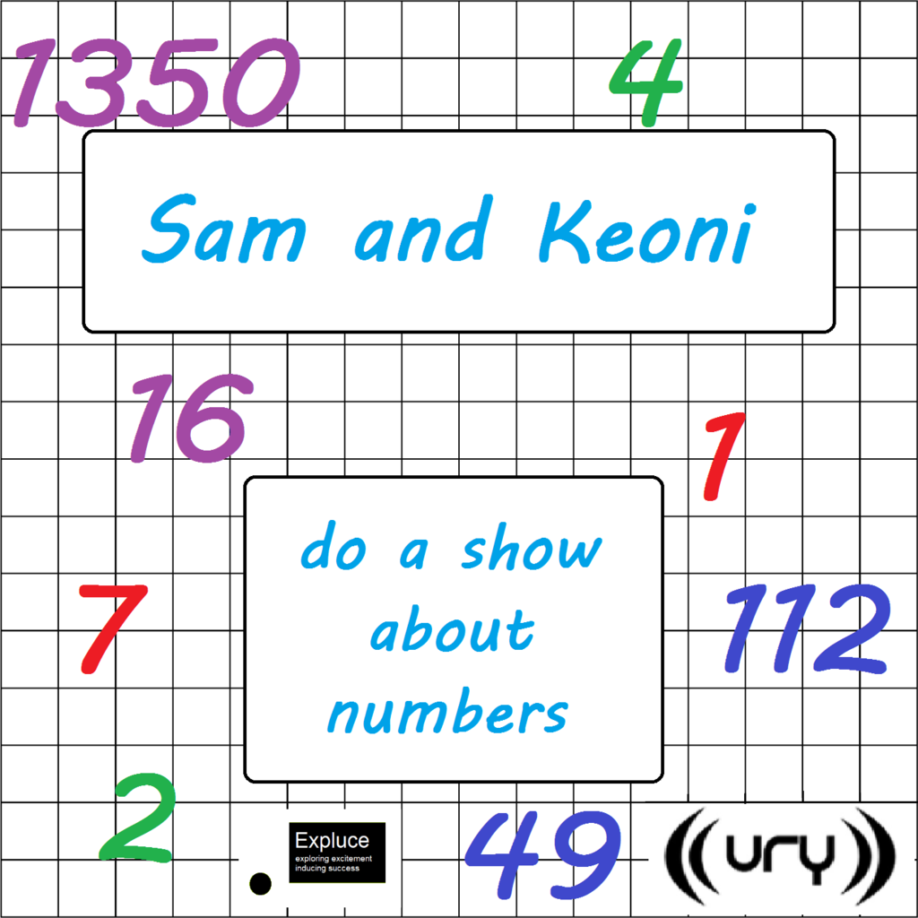 Sam and Keoni do a show about numbers Logo
