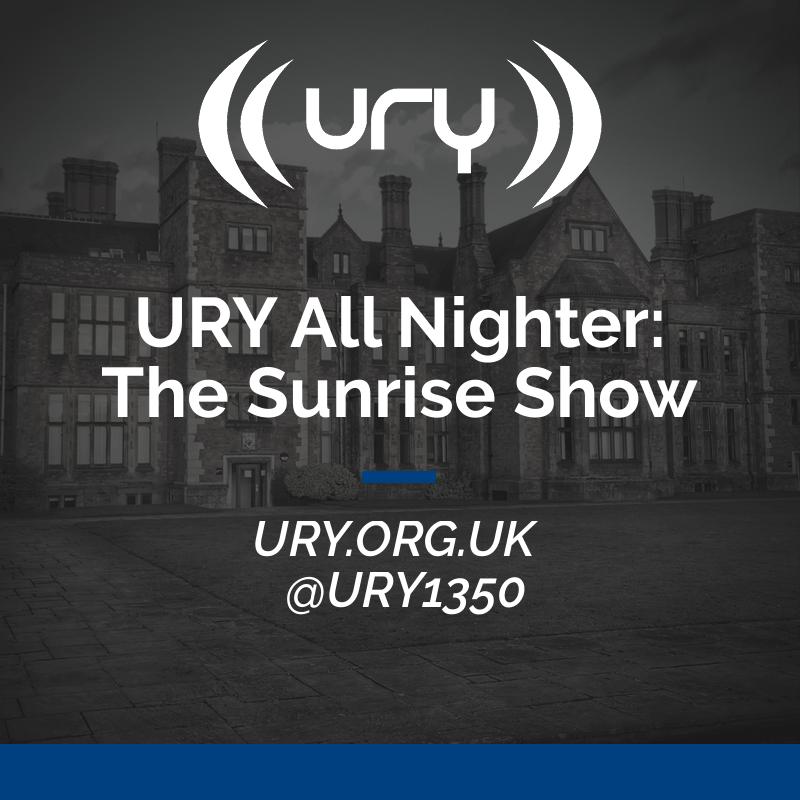URY All Nighter: The Sunrise Show Logo