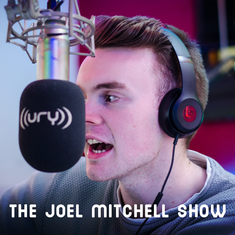 URY:PM - The Joel Mitchell Show Logo