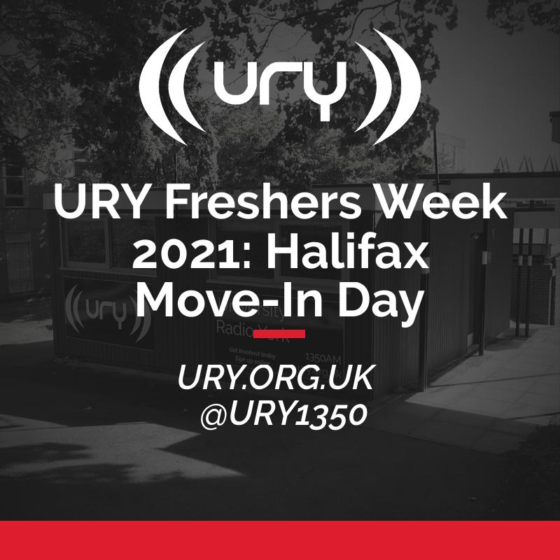 URY Freshers Week 2021: Halifax Move-In Day  Logo