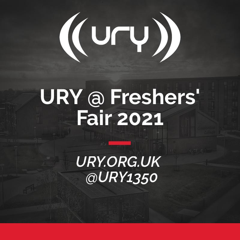 URY @ Freshers' Fair 2021 Logo