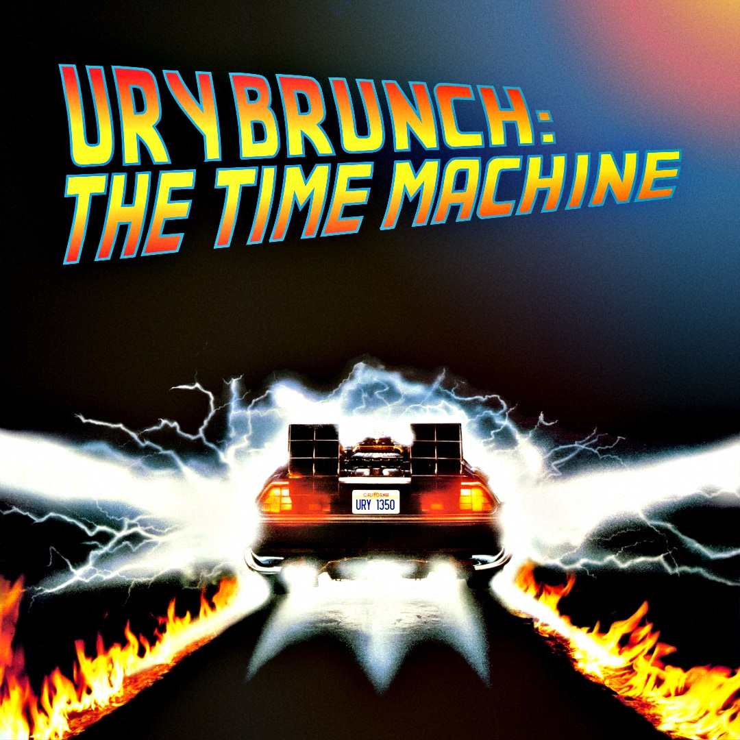 URY Brunch: The Time Machine  Logo
