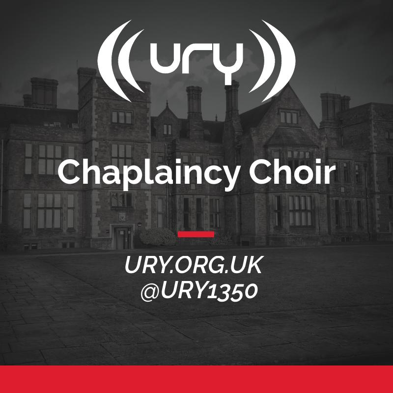 URY Presents: Chaplaincy Carol Service logo.
