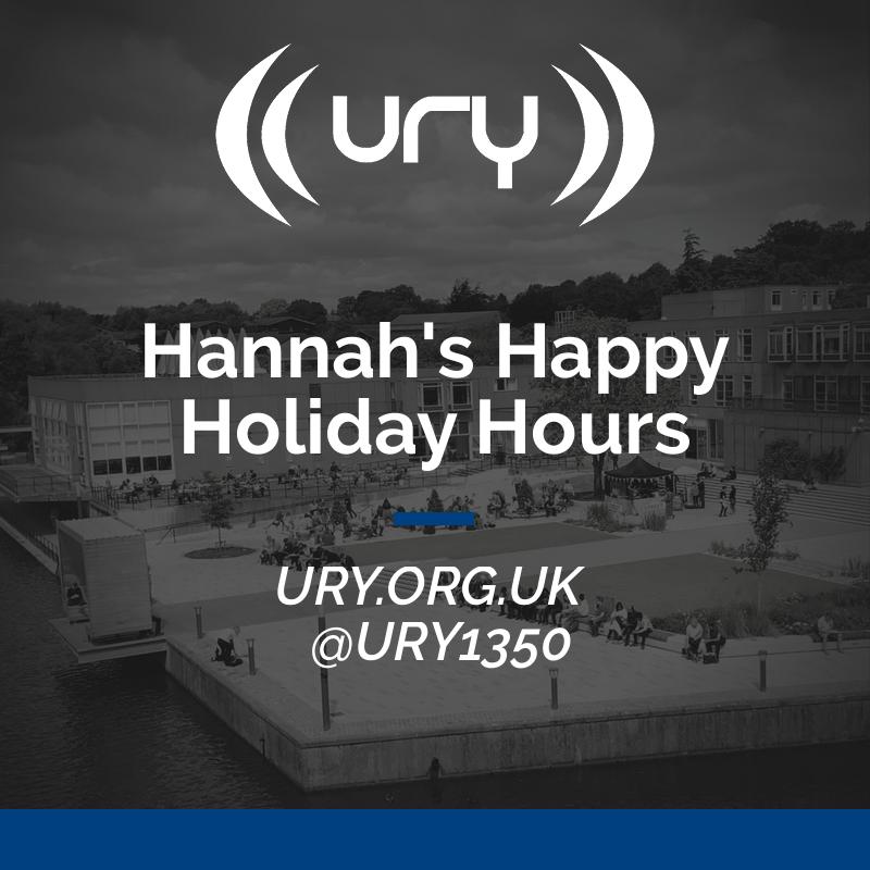 Hannah's Happy Holiday Hours logo.