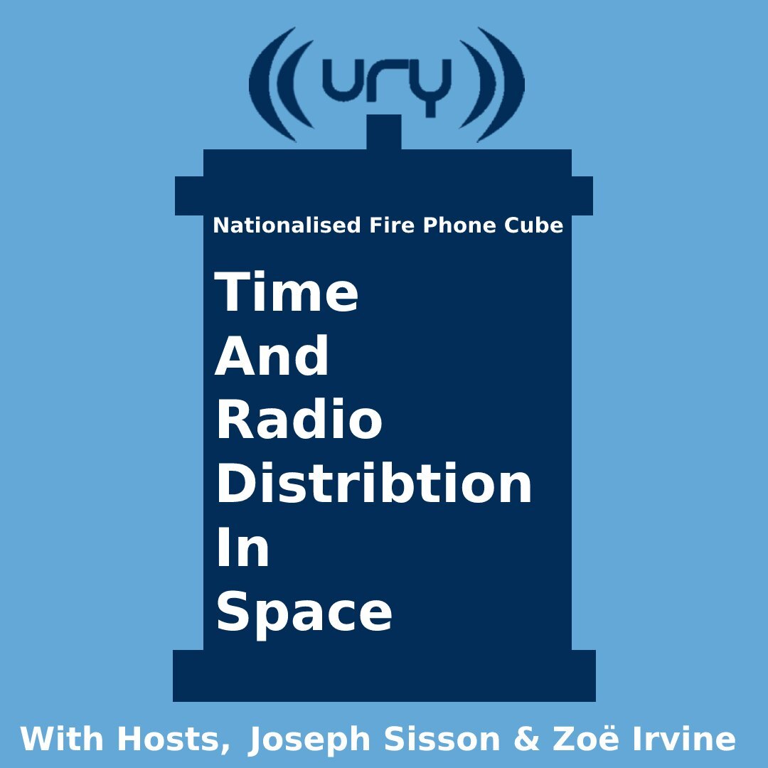 URY's Tunes And Radio Distriubtion In Space logo.