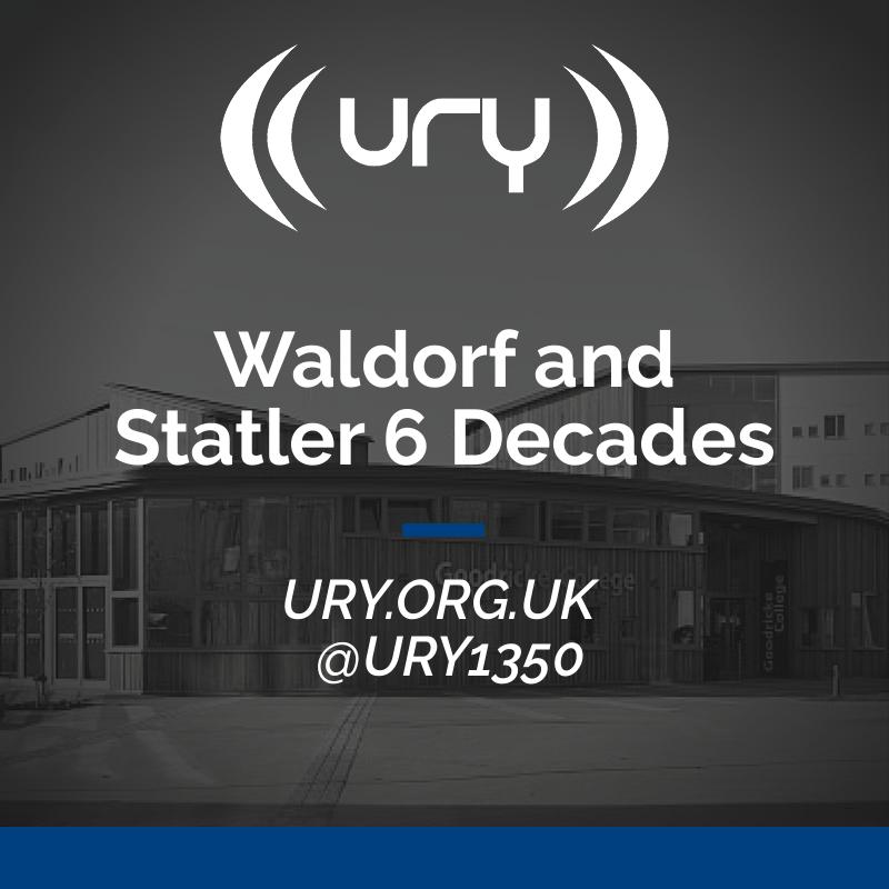 Waldorf and Statler 6 Decades logo.